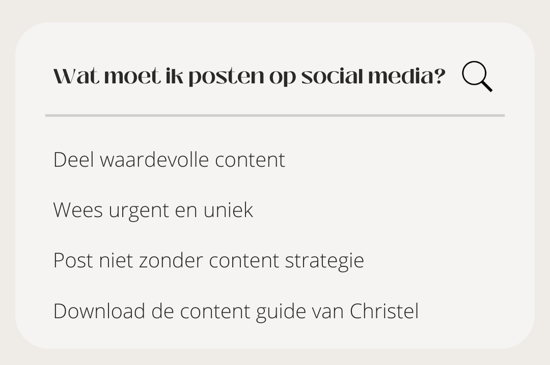 Wat moet ik posten op social media Wat moet ik posten op social media